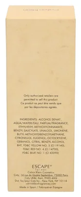 Calvin Klein Escape for Men 100ml/3.4oz Eau De Toilette Spray Cologne…, perfume — foto 4