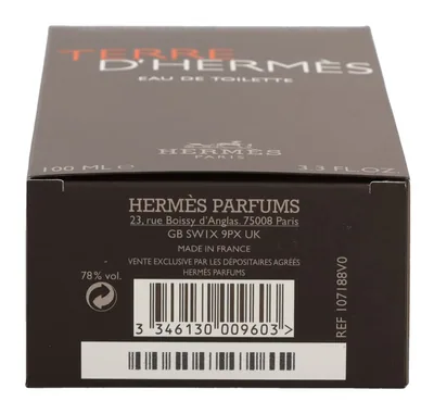 Hermès HERMES PARIS TERRE D'HERMES EAU DE TOILETTE 100ML VAPORIZADOR, perfume — foto 5