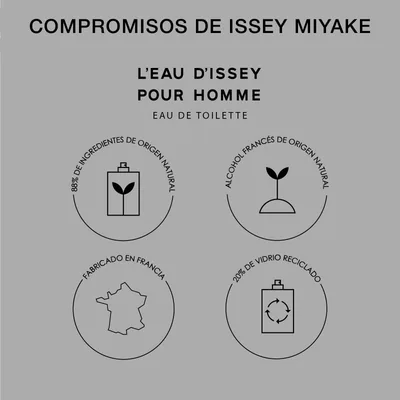Issey Miyake L'Eau d'Issey Pour Homme Eau de Toilette - Perfume de Hombre…, perfume — foto 3