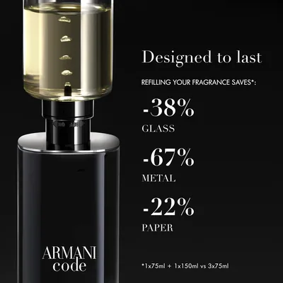 Giorgio Armani Armani Beauty - Code - Eau de Toilette Refill - Cologne for Men…, perfume — foto 3