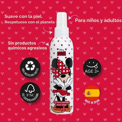 Disney / Infantiles (Air-Val) DISNEY Minnie Body Spray 200 ml, perfume — foto 5