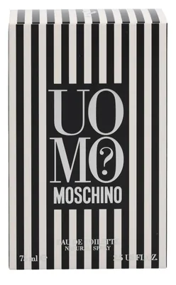 Moschino UOMO Eau De Toilette 75ml Vaporizador, perfume — foto 3