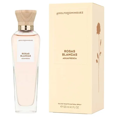 Adolfo Dominguez Agua Fresca de Rosas Blancas Agua de Tocador Vaporizador, perfume — foto 2