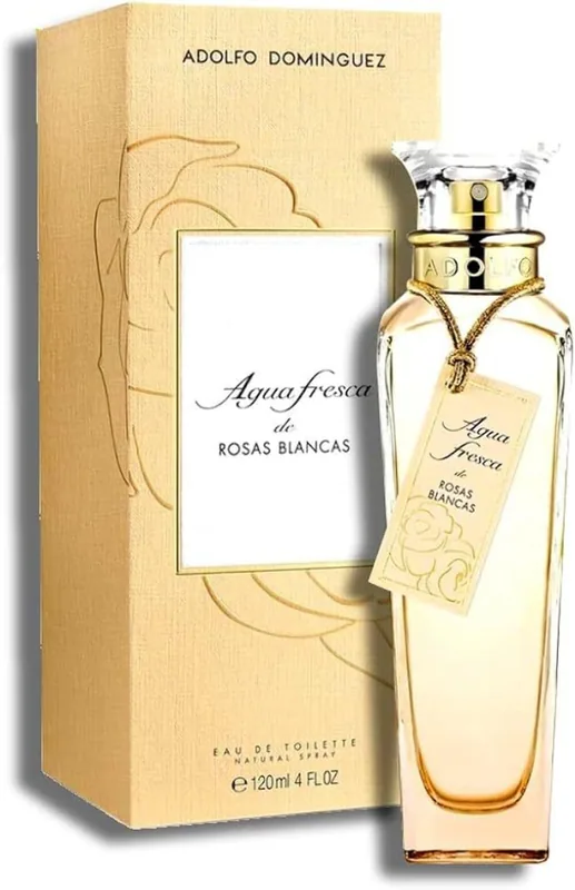 Adolfo Dominguez Agua Fresca de Rosas Blancas Agua de Tocador Vaporizador…, perfume