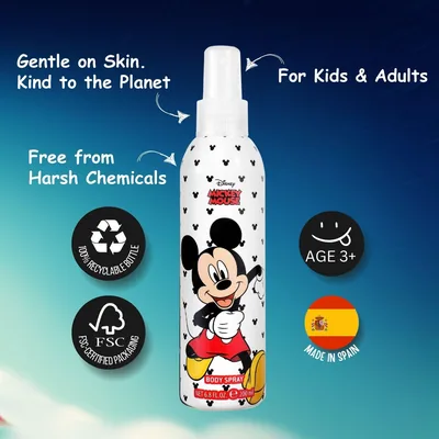 Disney / Infantiles (Air-Val) Mickey Mouse colonia en spray 200 ml, perfume — foto 5
