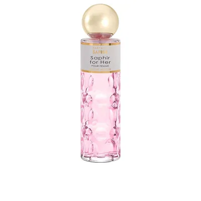 Parfums Saphir For Her - Eau de Parfum con atomizador para mujer - 200 ml, perfume