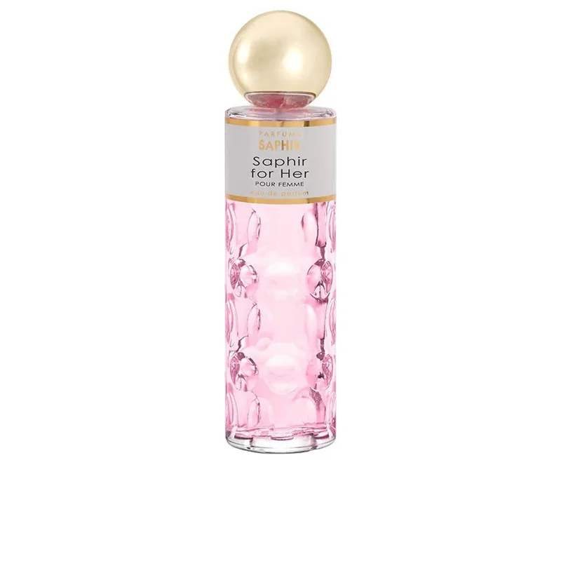 Parfums Saphir For Her - Eau de Parfum con atomizador para mujer - 200 ml, perfume