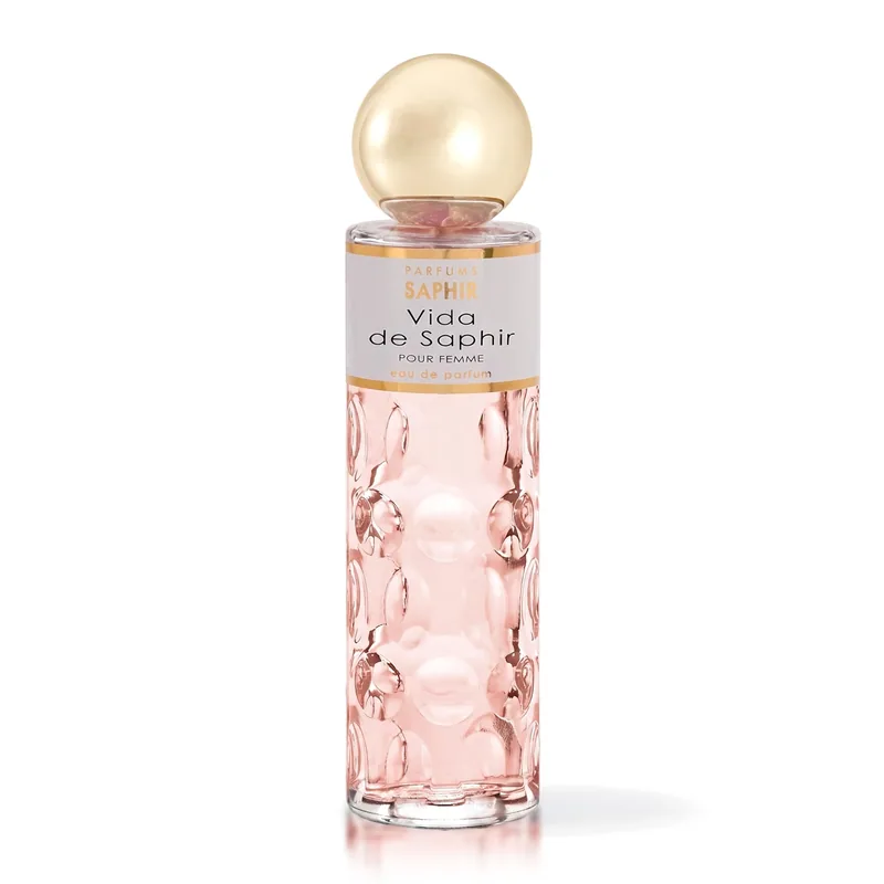 Parfums Saphir Vida - Eau de Parfum con atomizador para mujer - 200 ml, perfume