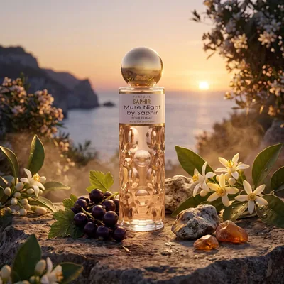 Parfums Saphir Frasco Extracto Atom. Muse Night By Saphir 200 Ml, perfume — foto 2