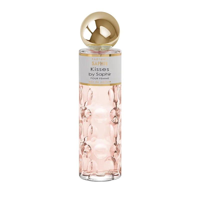 Parfums Saphir Kisses - Eau de Parfum con atomizador para mujer - 200 ml, perfume