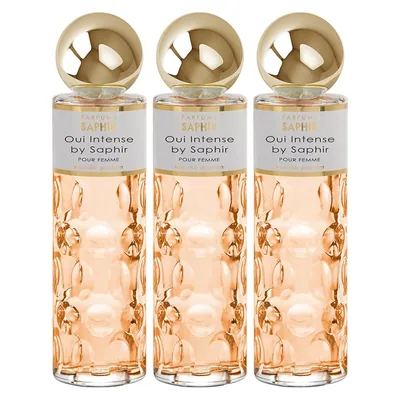 Parfums Saphir Oui Intense - Eau de Parfum con atomizador para mujer - 200 ml, perfume — foto 1
