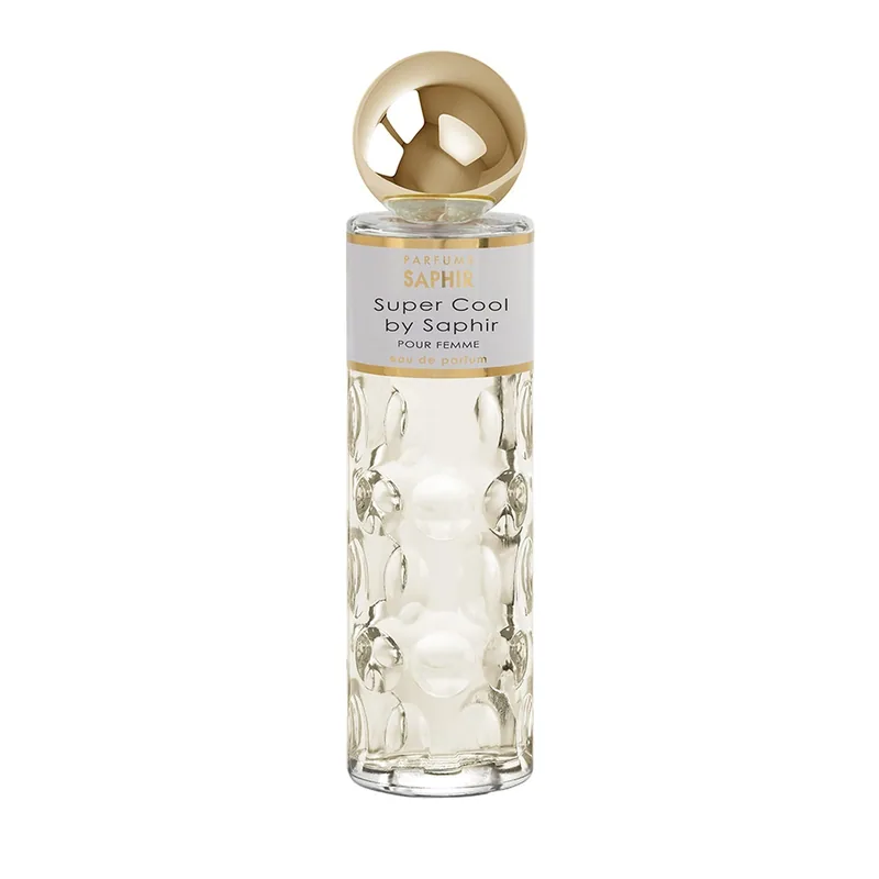 Parfums Saphir Supr Cool - Eau de Parfum con atomizador para mujer - 200 ml, perfume