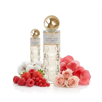 Parfums Saphir Supr Cool - Eau de Parfum con atomizador para mujer - 200 ml, perfume — foto 3