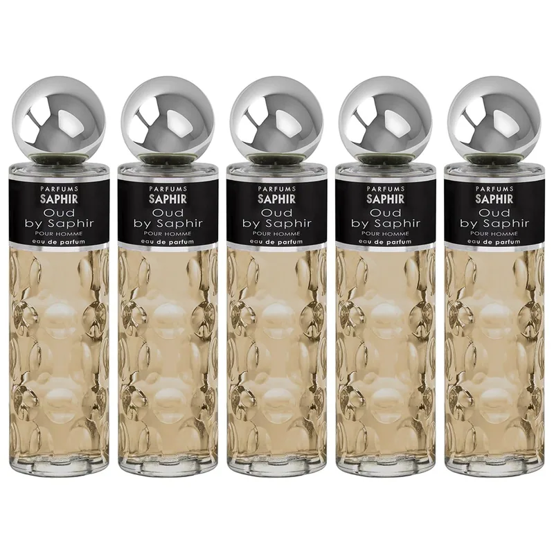 Parfums Saphir Oud - Eau de Parfum con atomizador para hombre - 200 ml, perfume