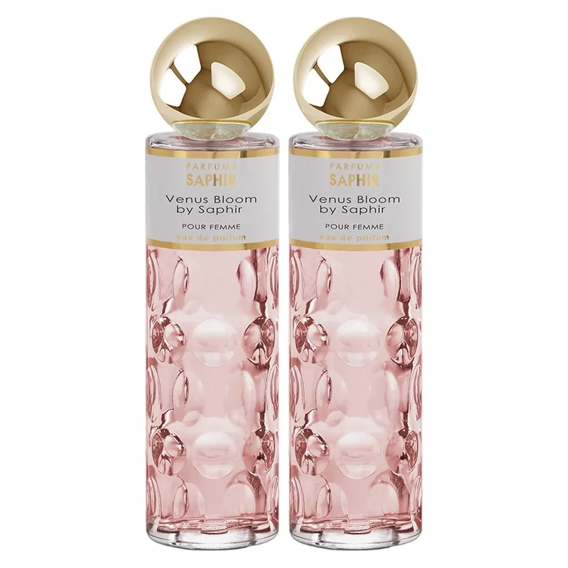 Parfums Saphir Venus Bloom - Eau de Parfum con atomizador para mujer - 200 ml, perfume