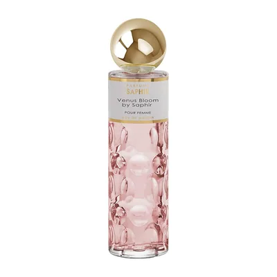 Parfums Saphir Venus Bloom - Eau de Parfum con atomizador para mujer - 200 ml, perfume — foto 4