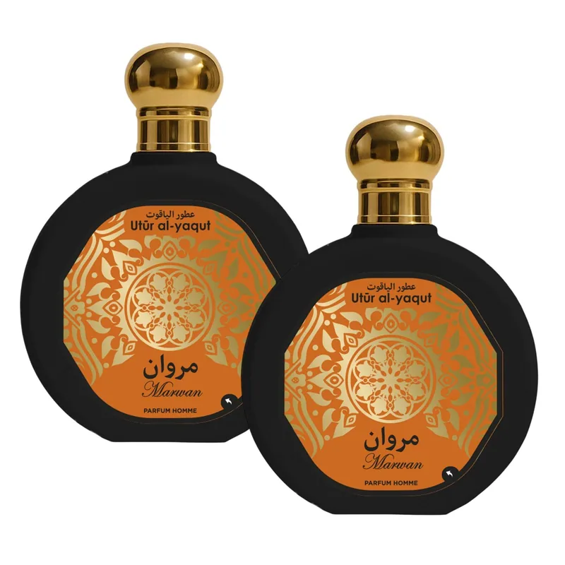 Parfums Saphir Utur Al-Yaqut MARWAN Perfume de hombre EDP de 100ml, perfume