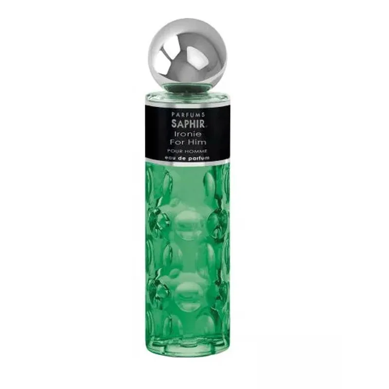 Parfums Saphir Ironie - Eau de Parfum con atomizador para hombre - 200 ml, perfume