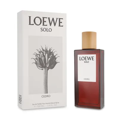 Loewe Solo cedro etv 100 ml (Paquete de 1), perfume