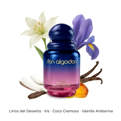 Don Algodón Eau de Parfum Mujer 100 ml, perfume — foto 2